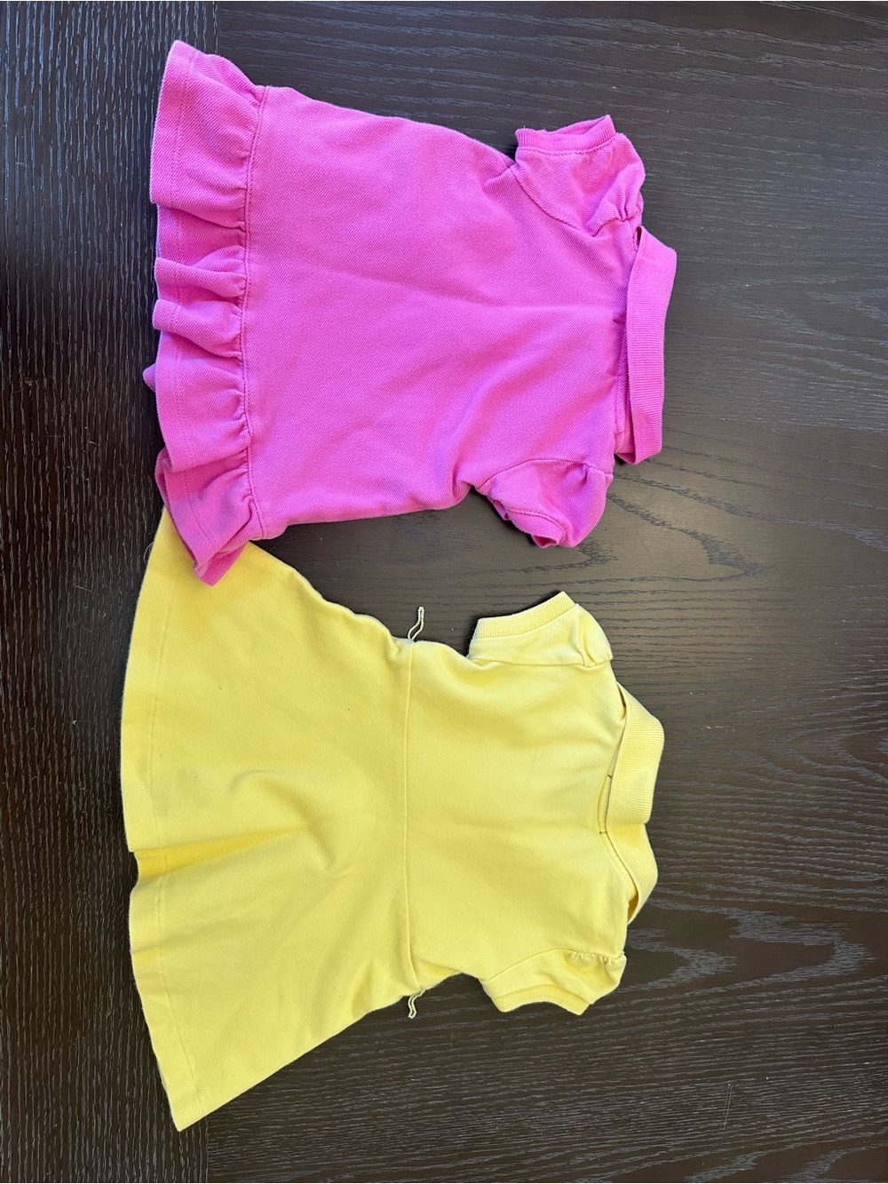 Ralph Lauren Baby Polo Dress Duo - Pink & Yellow - Picture 4 of 4
